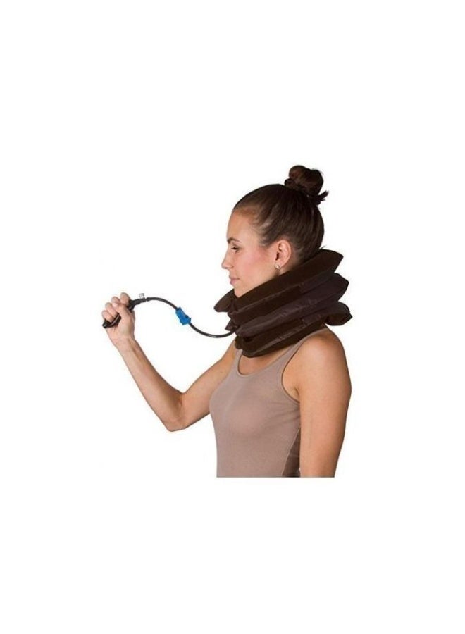 Inflatable Neck Traction Device for Cervical Orthodontics: Easy to Use for Relieving Chronic Neck and Shoulder Pain, Helping to Straighten and Align the Vertebrae, and Serving as a Multi-Colored Neck Support - Image 2