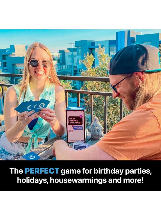 WHAT DO YOU MEME? New Phone, Who Dis? by Relatable, The Offline Text Message Party Game, Spicier Edition With New Updated Content, Card Games for Adults, Game Night Games, Includes 100 inbox cards & 300 Reply Cards - Image 5