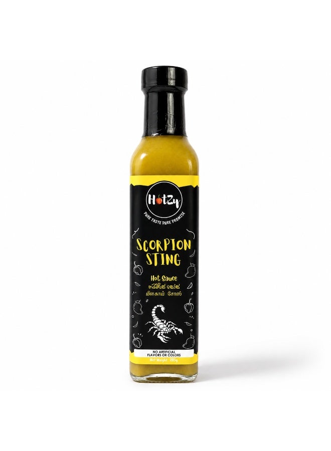 HOTZY Scorpion Sting Mild Heat Mango Hot Sauce 285g - Image 1