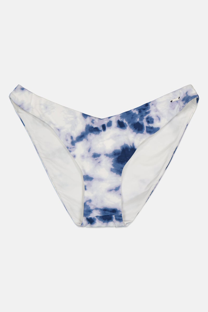 Pepe Jeans Women Tie Dye Bikini Bottom, Blue  - Image 1