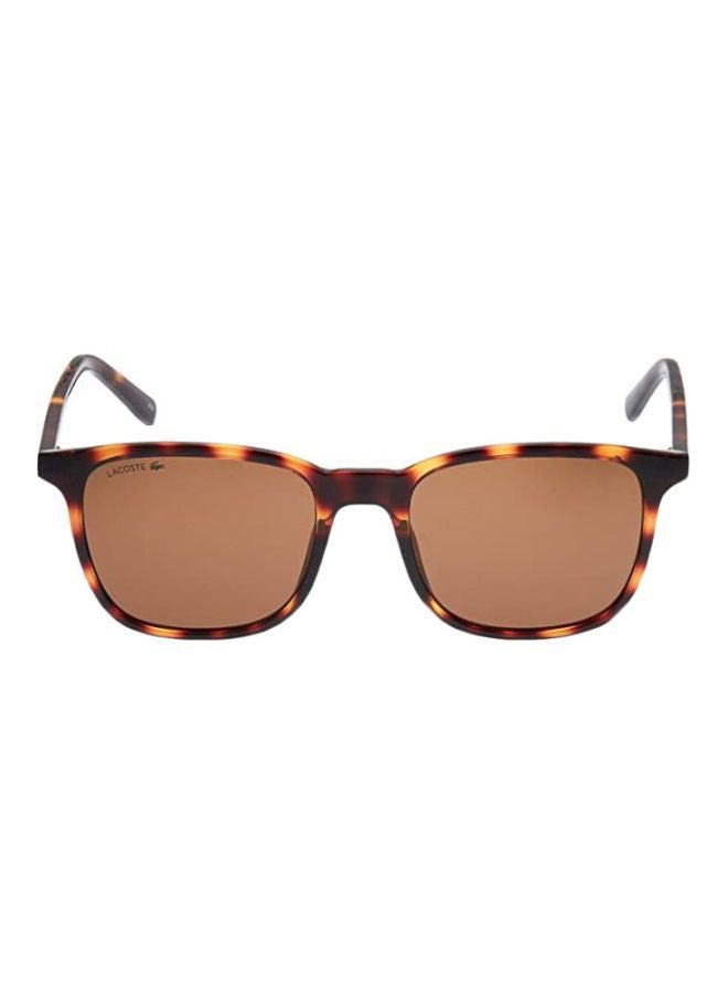 LACOSTE Men Full Rimmed Modified Rectangular Frame Sunglasses - Lens Size: 53 mm - Image 1