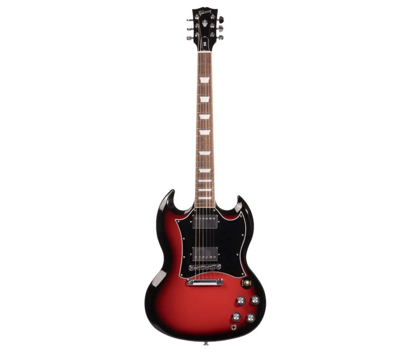 Gibson USA SGS00CKCH1 SG Standard Electric Guitar - Cardinal Red Burst - Image 2