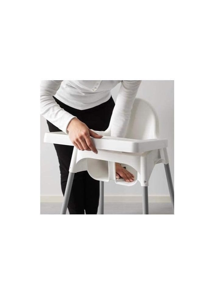 بونكا كرسي طعام للاطفال لون ابيض من بونكا - Image 4