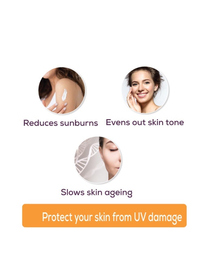 سانتور لوشن الجسم المعطر من سانتور بخلاصة خشب الصندل والساكورا لتبييض البشرة والحماية من الأشعة فوق البنفسجية| ترطيب عميق وتخفيف حروق الشمس| لوشن غير دهني للبشرة العادية| 400 مل - Image 3