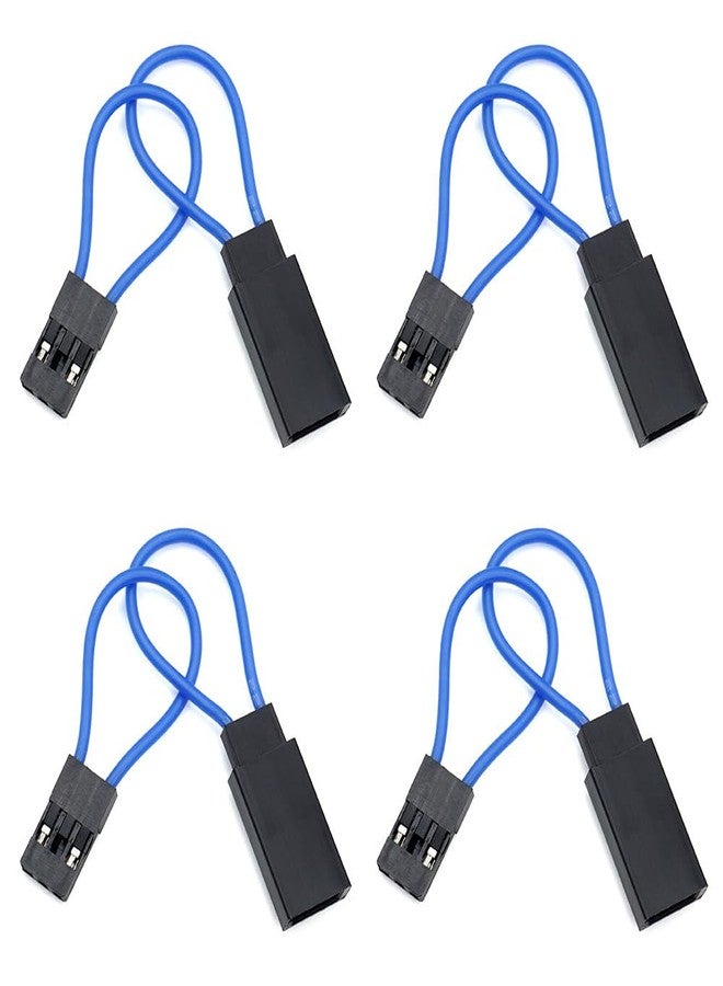 elechawk 4PCS RC Receiver Universal Bind Plug Cable for Flysky FS-GR3E FS-IA6B Spektrum AR630 AR8020T AR8360T Receivers - Image 1