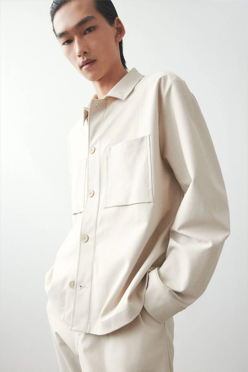 H&M Regular Fit Twill overshirt