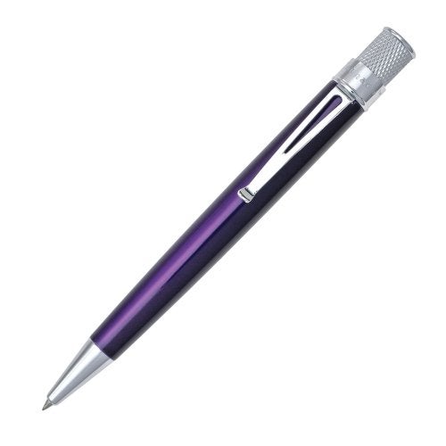 Retro 51 Tornado™ Classic Lacquer - Purple Rollerball Pen - Image 5