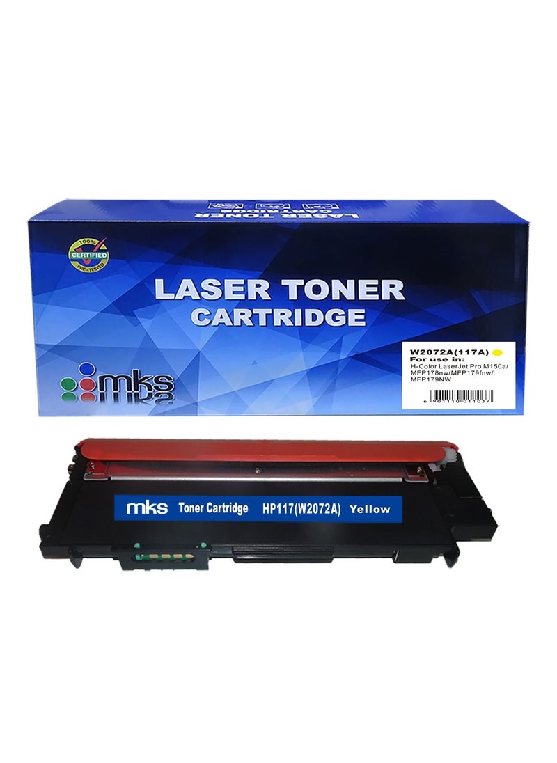 أم كيه إس - حبر طابعه W2072A متوافق مع الطابعات  HP Color Laser M150 / MFP 178 / MFP 179 - Image 1