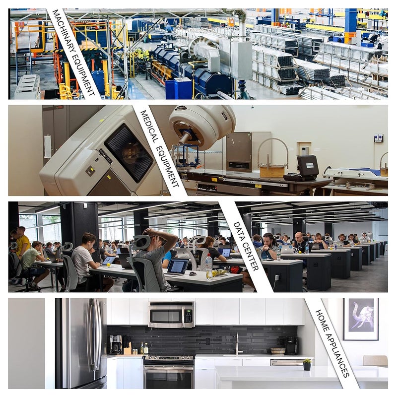 FEDUS كابل طاقة خفيف الوزن 16 أمبير C19 للخوادم، كابل طاقة 16A، 16AWG، قياس الكمبيوتر لوحدات توزيع الطاقة، UPS، ومعدات الشبكة-1.5sqmm - Image 3