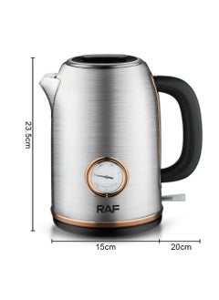 RAF 2000W 2L Stainless Steel Kettle 220V 50Hz Silver R7849 - pzsku/ZEB8F3BB200172E17A9C6Z/45/_/1739973345/2e1cc575-3d85-4f68-ae01-ed5eac309044