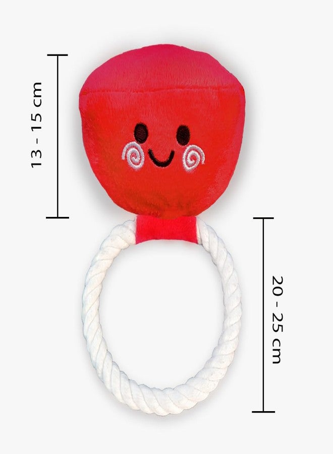 Mutt of Course Dog Toy Plush Squeaky Toy for Dogs | Wedding Ring Design | Soft Chew & Tug Toy for Puppies & Small Dogs - Image 4