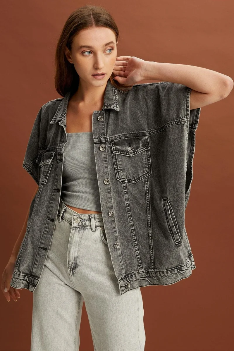 Alexander Gardi Private Collection, Denim Vest (3051)