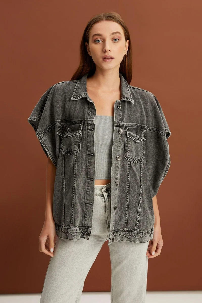 Alexander Gardi Private Collection, Denim Vest (3051)