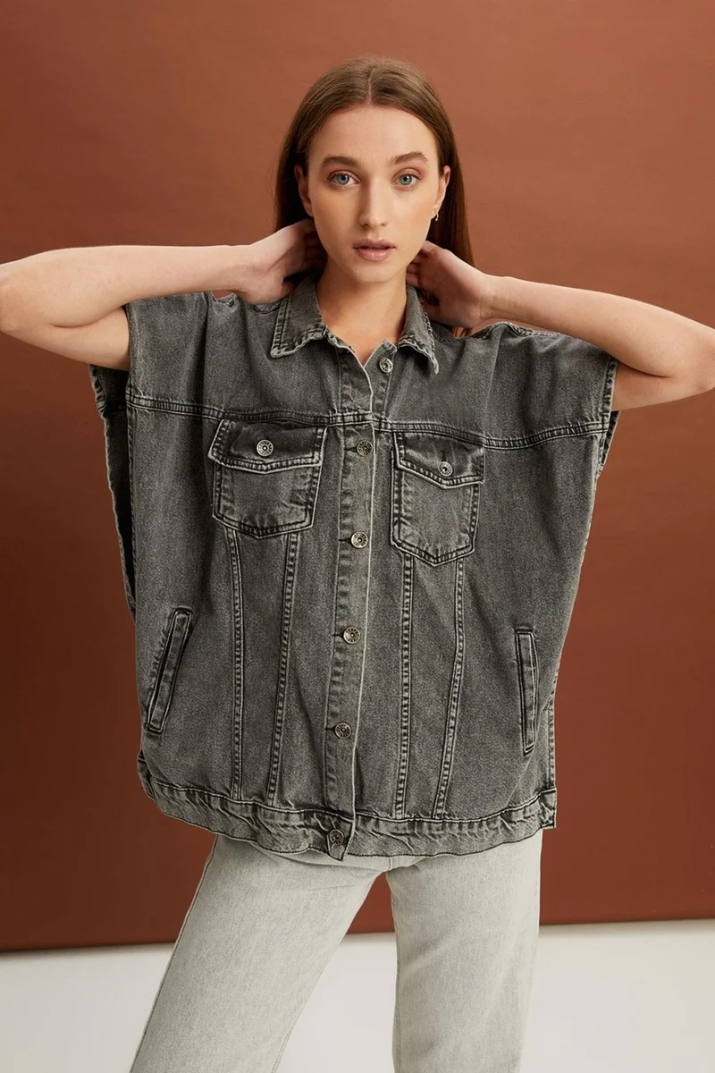 Alexander Gardi Private Collection, Denim Vest (3051)
