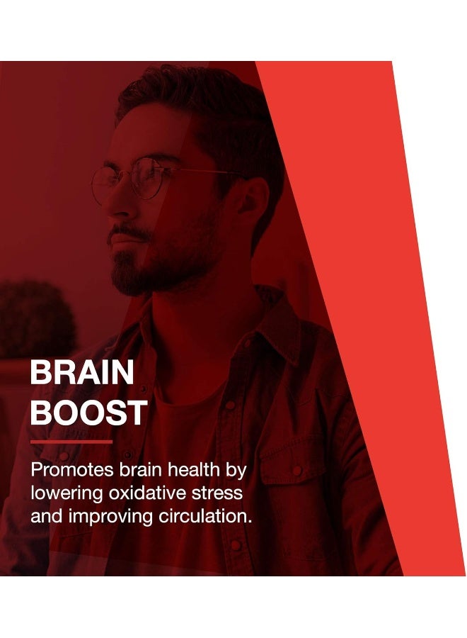 PROTOCOL FOR LIFE BALANCE Brain Regain - Free Radical Neutralizers, Blood Vessel, Brain Support - Ginko Biloba - 90 Veg Caps - Image 3
