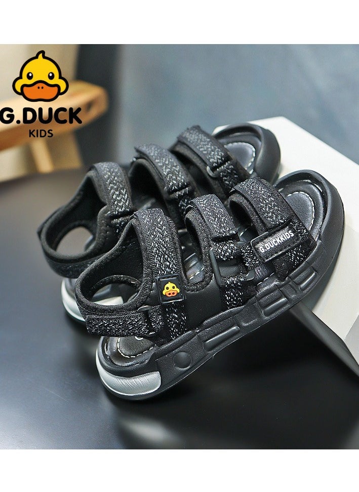 G.DUCK - Bare Slip Soft Sole Wear-Resistant Children's Shoes - Image 1
