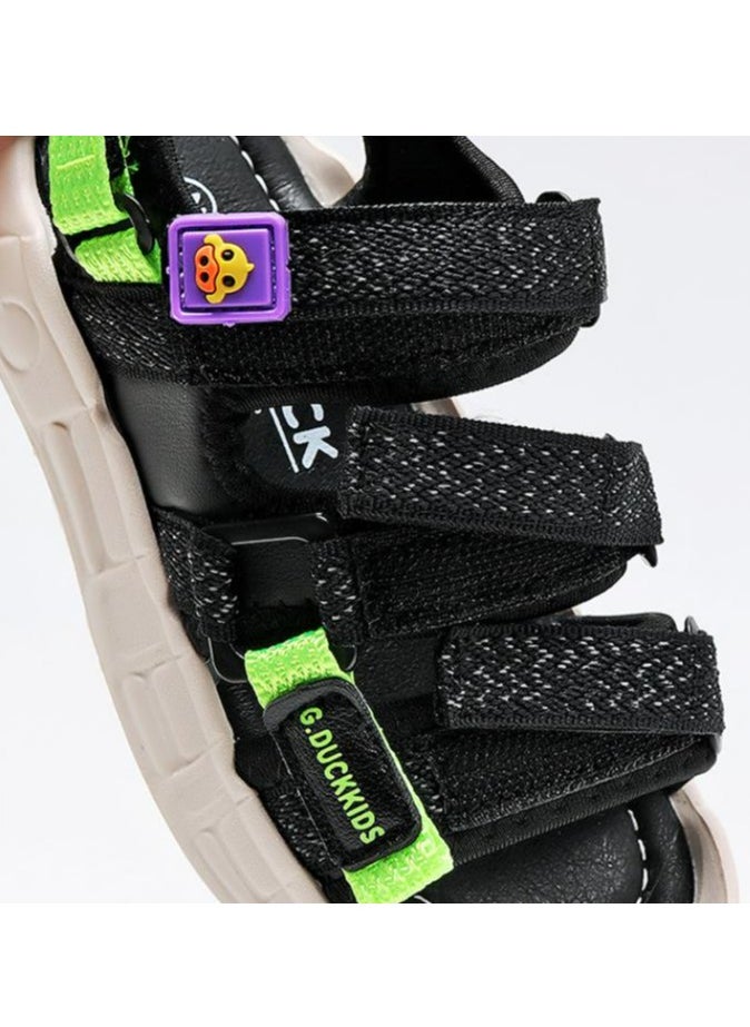 G.DUCK - Bare Slip Soft Sole Wear-Resistant Children's Shoes - Image 1