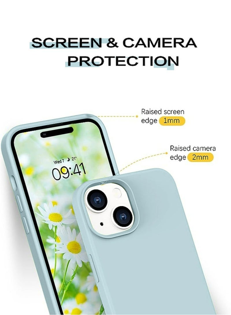vesus iPhone 15 Mobile Case Cover with Soft Liquid Silicone Protection Anti-Scratch Shockproof Accessories Slim Protective Back Cover with Comfortable Hold Touch Feeling and Anti-fingerprint - Image 2