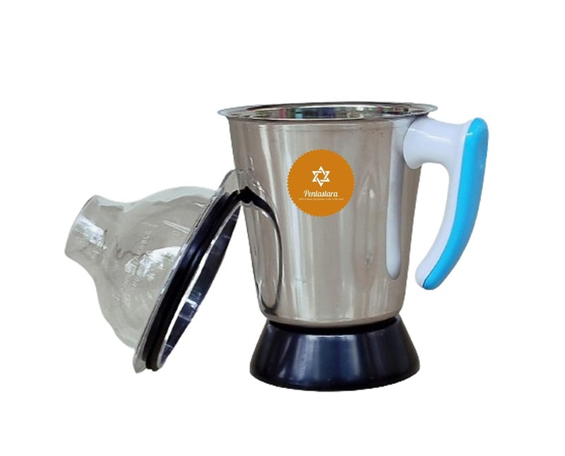 PENTASTARA® -Big Jar For -Usha FP 3811 Food Processor 1000 Watts". (1750ml Capacity) (Won't suitable for Usha FP 3810 Models & Won't suitable for any other models & brands) - Image 1