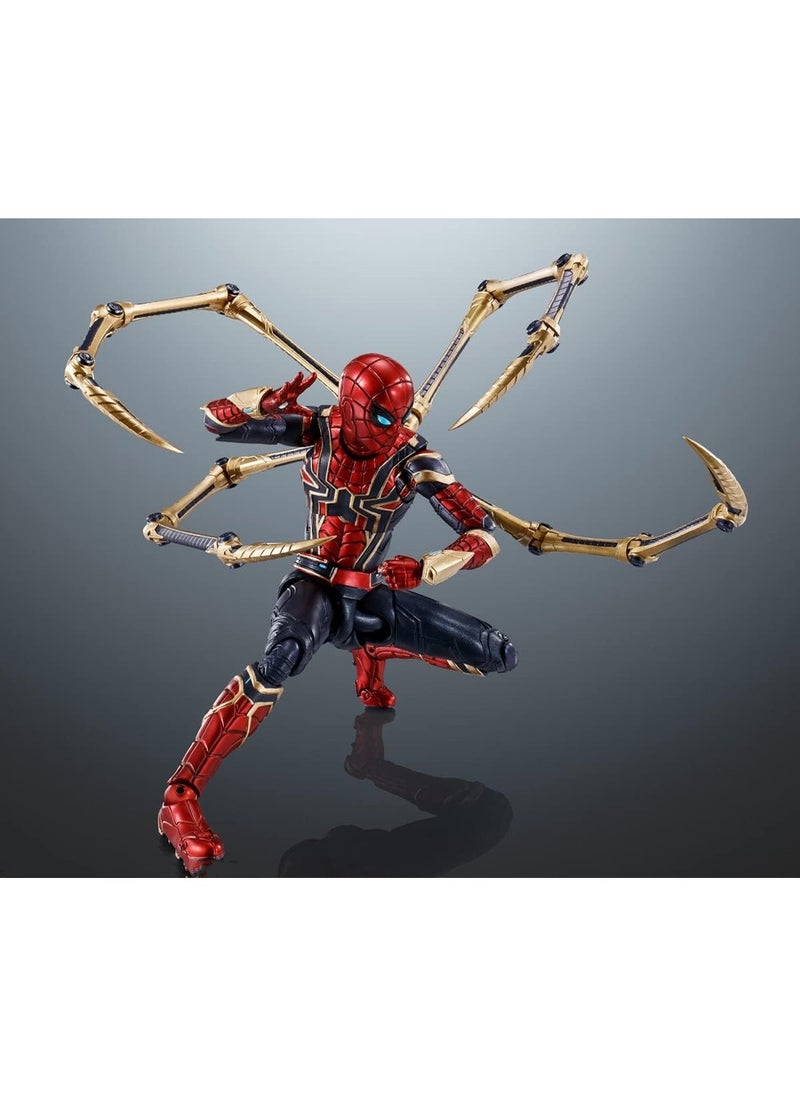 Tamashii Nations - Spider Man No Way Home Iron Spider Action Figure - Image 1