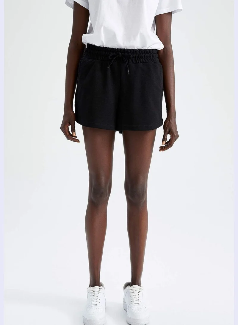 DeFacto Regular Fit Elasticated Waist Mini Short