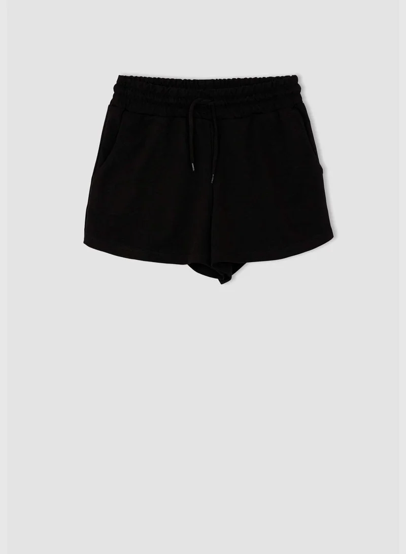 DeFacto Regular Fit Elasticated Waist Mini Short