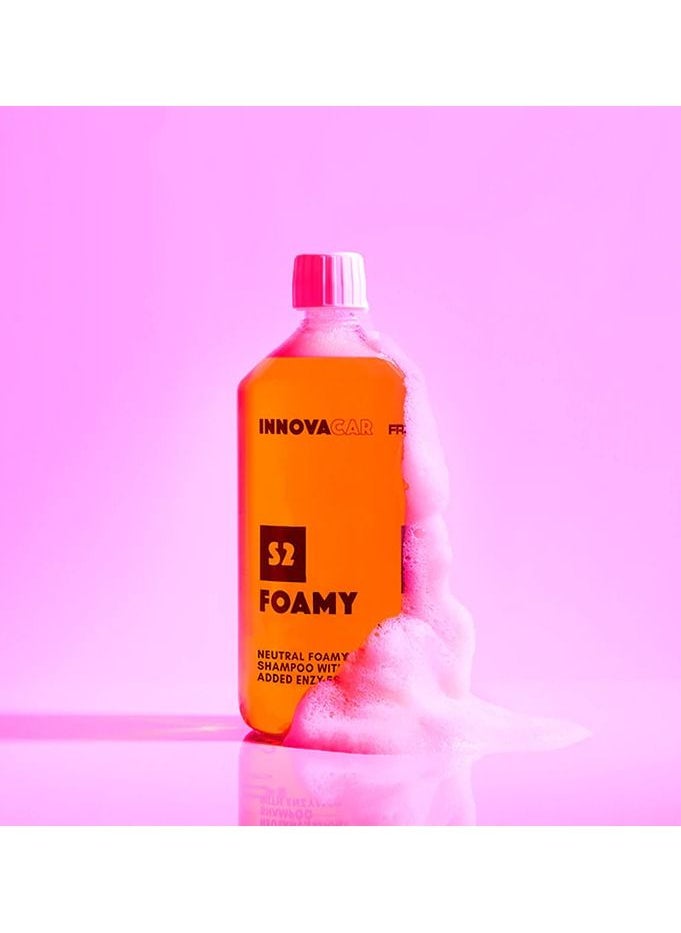 FRA-BER - s2 foamy by innovacar snow foam car shampoo with active foam 1000Ml - Image 1
