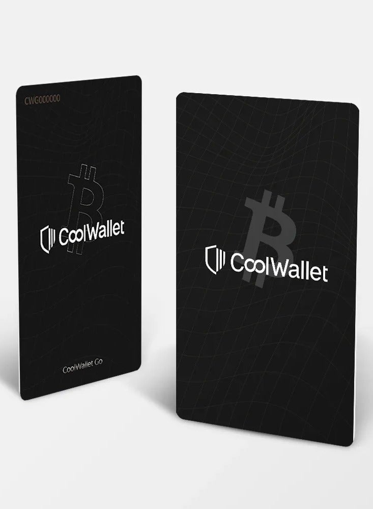 CoolWallet Go Cryptocurrency Hardware Wallet + CryptoKIT Premium Bundle | Official UAE Reseller, Battery-Free Design, CC EAL6+ Secure Element, Tap-to-Sign NFC, Slim Credit Card Size, Water Resistant, Web3 & NFT Support - Image 1