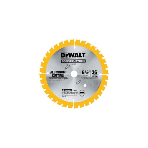 DEWALT Circular Saw Blade, 6 1/2 Inch, 36 Tooth, Aluminum Cutting (DW9152) - Image 5