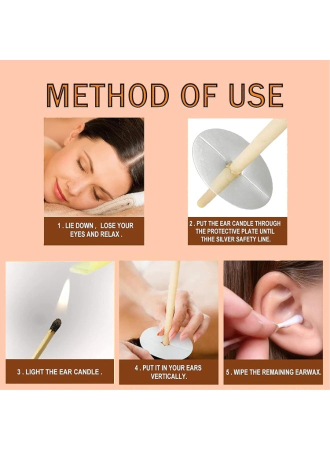ATRJSZ 10pcs Ear Cleaning and Ear Wax Removal Kit - 10pcs Set - Convenient to Use Set - Ear Candles Wax Removal Set. - Image 2