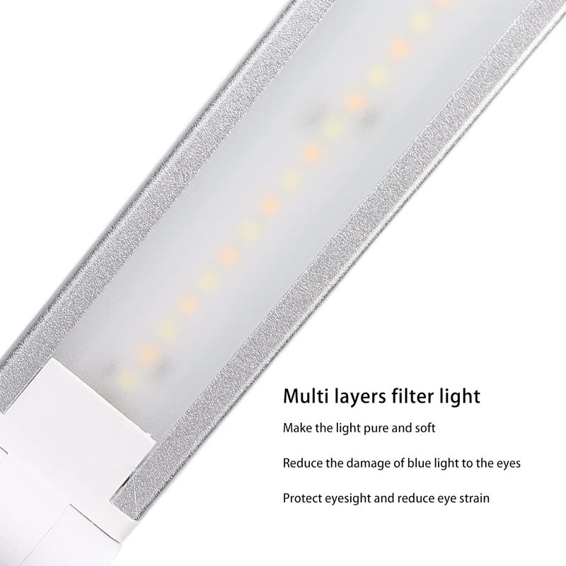 klarako LED Desk Lamp,Aluminium Alloy Folding Reading Lamp Adjustable 10 Brightness Gears Table Lamp for Home Office - Image 5