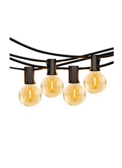 Cool Baby Style Outdoor Garden String Lights,25Ft(7.5m) G40 Outdoor Lights with 25 Bulbs +1 Spare Bulb for Backyard Balcony Café Party Home Décor, Waterproof  - Image 1