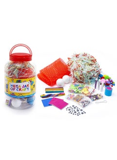 RMS Mega Jar Of Craft – Red – All-in-one Craft Kit For Characters, Bracelets, Puppets, And More  - Image 2