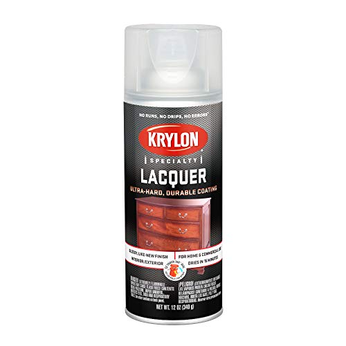 KRYLON رذاذ لاكر كرايلون K07032 للاستخدام الخاص، لمعة شفافة، 12 أونصة - Image 1