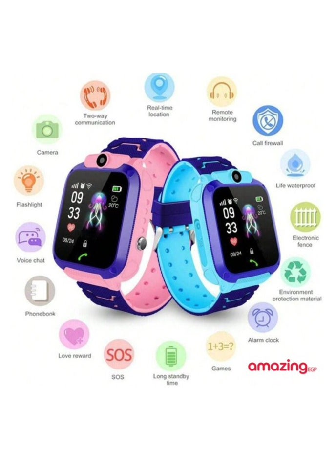 Kids Smart Watch with Camera, Touch Screen, Calling, Texting, Waterproof, 5 Games, Alarm, SOS Call, Cell Phone Replacement - pzsku/ZEB8FDB25A23ED292452BZ/45/_/1720091210/6b83d64e-e832-4d38-9022-36e788308103