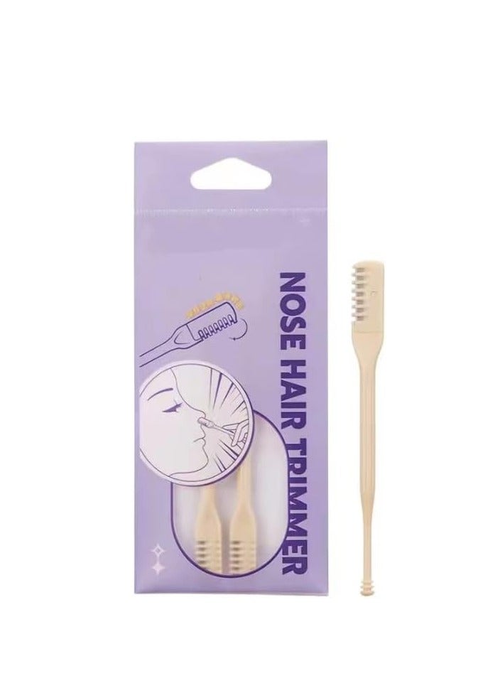 Manual Ear Nose Hair Trimmer for Women/Men, Portable Personal Trimmer for Facial Care. - Image 1
