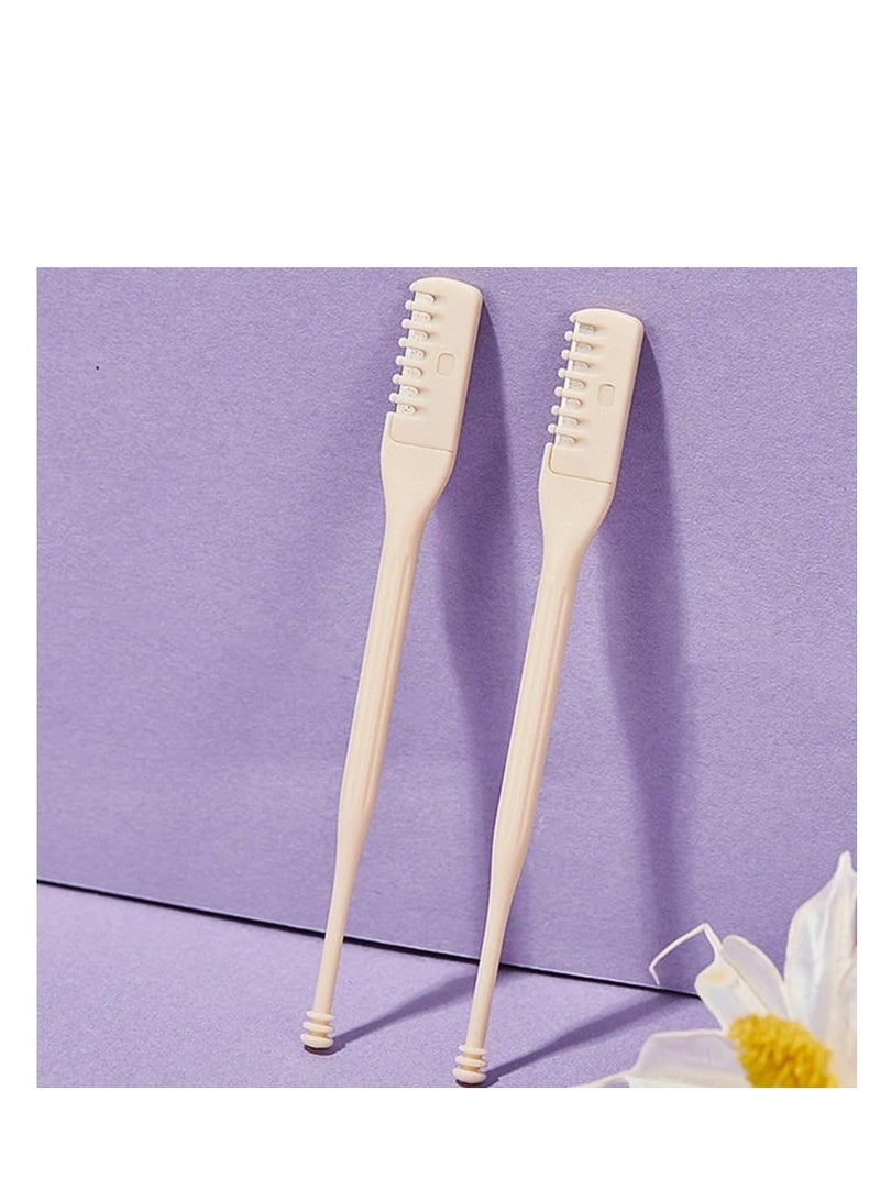 Manual Ear Nose Hair Trimmer for Women/Men, Portable Personal Trimmer for Facial Care. - Image 2