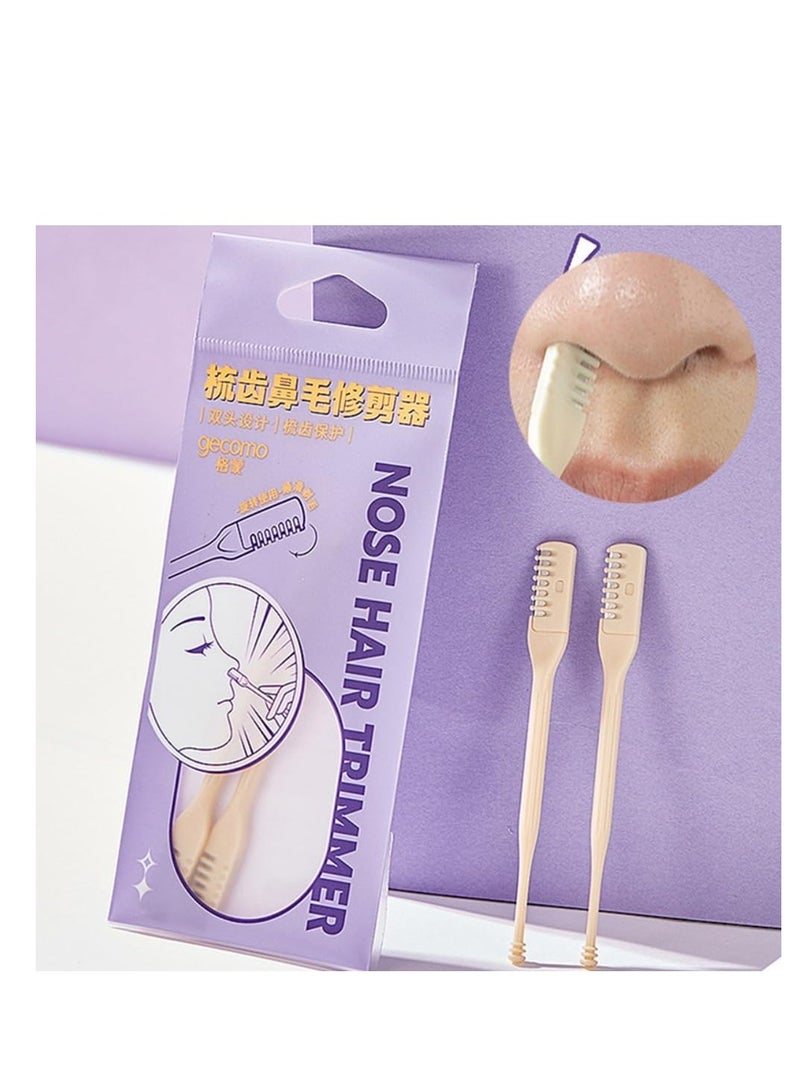 Manual Ear Nose Hair Trimmer for Women/Men, Portable Personal Trimmer for Facial Care. - Image 5