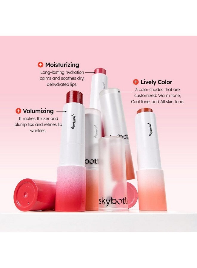 سكي بوتيل مرطب شفاه ملون ومكثف من سكاي بوتل رقم 02، دير كورال، مرطب شفاه ملون، ملمع شفاه نظيف، مكياج طبيعي، مرطب شفاه كوري، هدية عيد الحب للبنات، 0.12 أونصة - Image 2