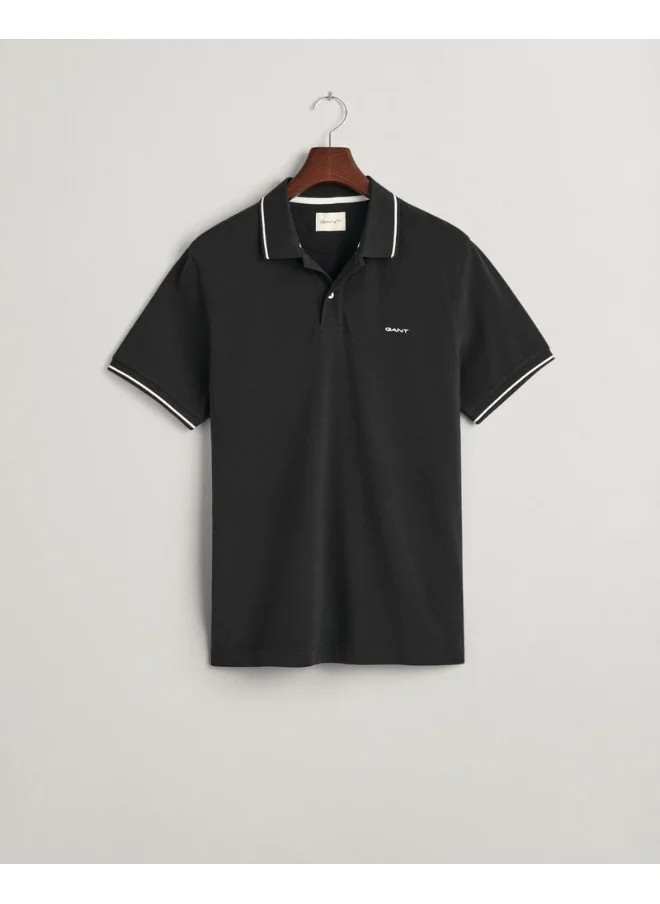 غانت TIPPING SS PIQUE POLO