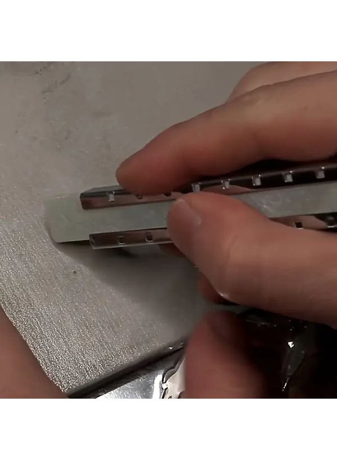 حامل قلم واحد مع ٥ أقلام حشوة من الحجر الصابوني لللحام، لتحديد الصلب والألومنيوم - Image 3