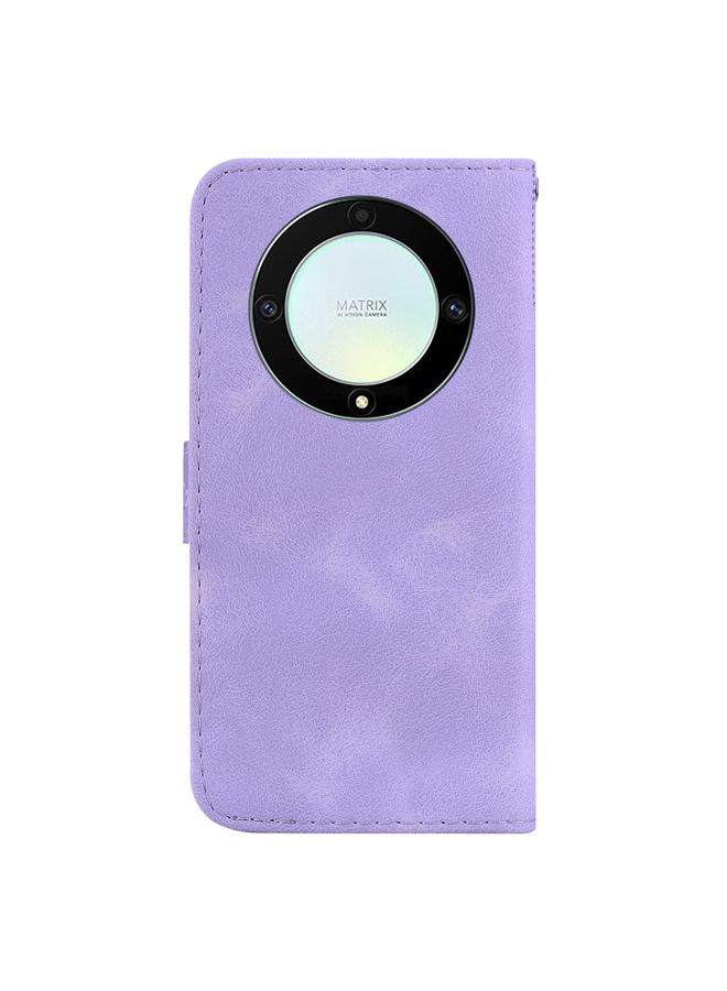 S-TOP Case For Honor X9a Seven-shaped Embossed Leather Phone Case - Image 3