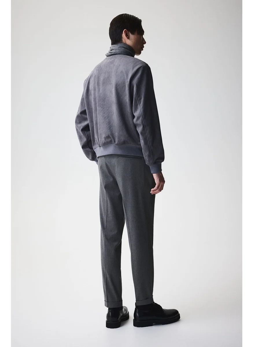 H&M Slim Fit Tailored Trousers