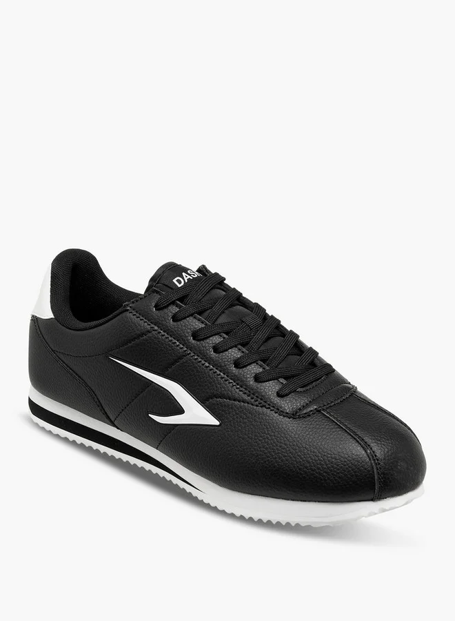 داش Panelled Lace-Up Sneakers