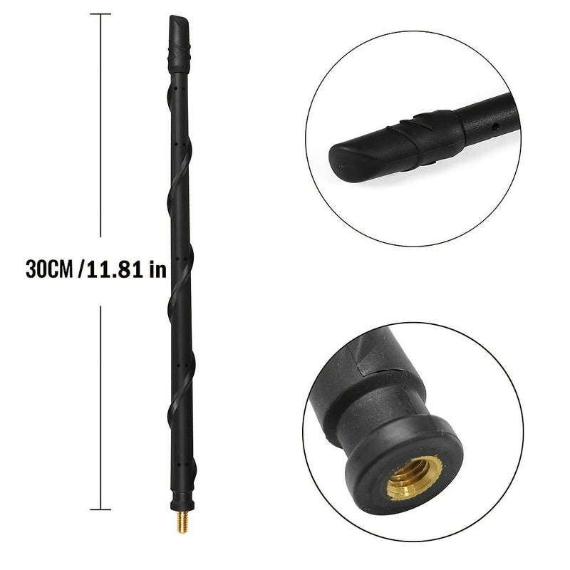 Short Car Antenna for Jeep Wrangler 2007-2025 Gladiator JL JK JT - Image 2