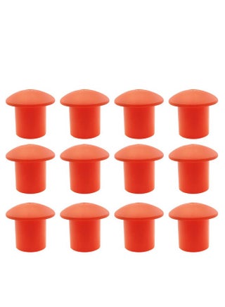 JCBIZ 12PCS Plastic Reinforced Protective Cap Orange Safety Mushroom Survey Rebar Cap for Diameter 10-25mm Reinforcement - pzsku/ZEB9063B947235DF4390FZ/45/_/1740982950/2b33ce6b-da22-4349-9763-855498e3816a