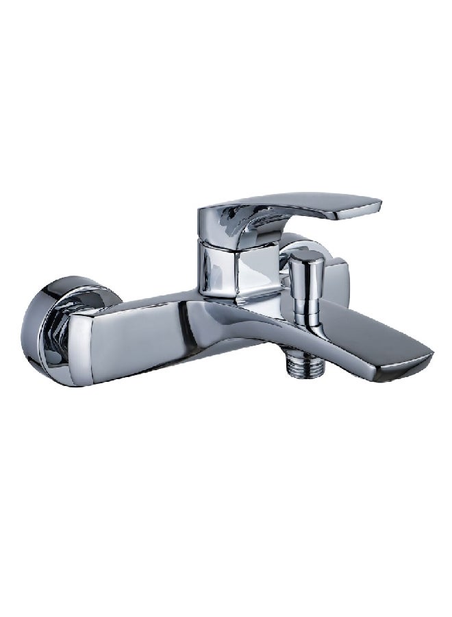 Aqua Drop Durable Modern Design Single Handle Solid Brass Bath Mixer Chrome 1 x 1 x 1 cm JS-640705