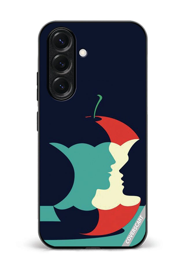 VR CREATIVE Protective Case Cover For Samsung Galaxy A56 Eaten Apple Design Multicolour