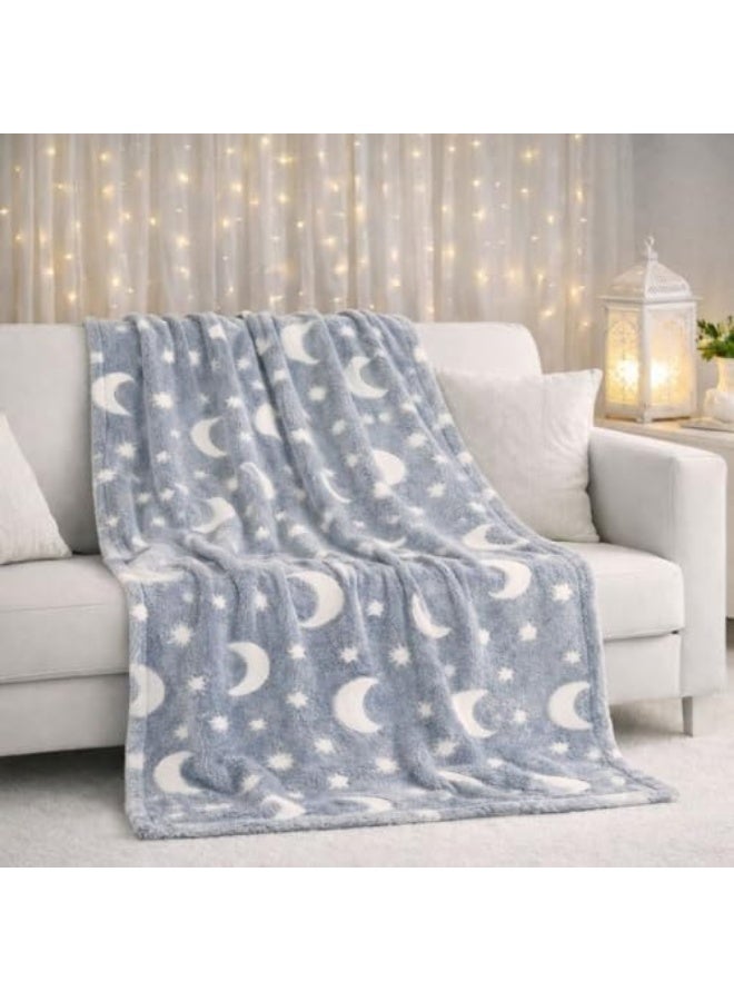 Ramdan Double face Light blanket, 180 * 220 cm, Loomy design - Image 2