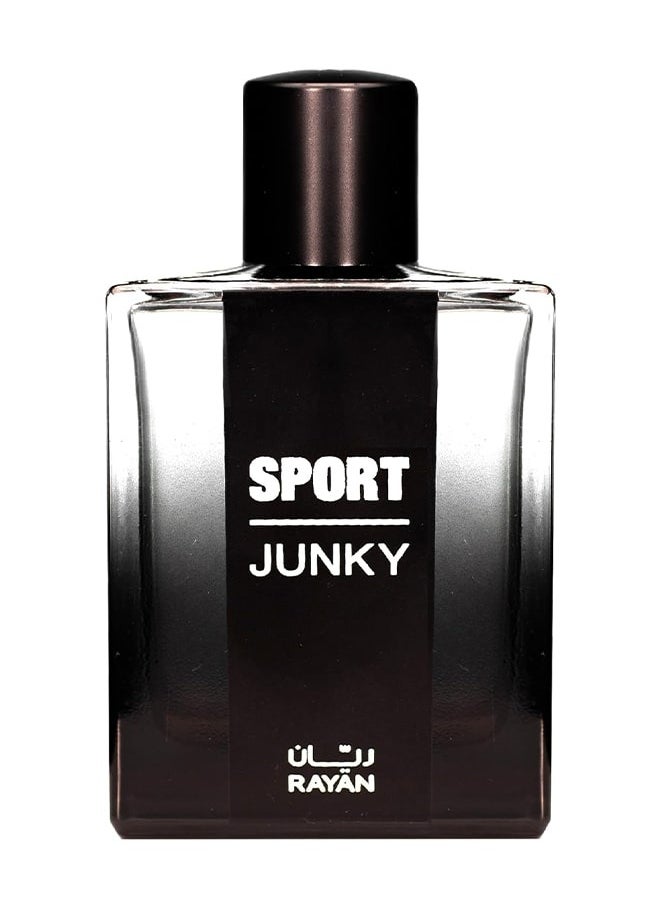 RAYAN Sport Junky Perfume, Long Lasting Men Perfume 100ml, Perfect Perfume for Men and Perfect Gift for All Occasions, Rayan Perfume with 3 Notes (Top, Base and Heart) 